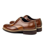 Full Brogue // Brown + Cognac (US: 6)