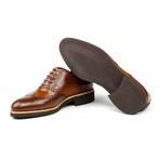 Full Brogue // Brown + Cognac (US: 6)
