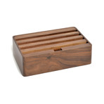 Universal Charging Station // Walnut (Medium)