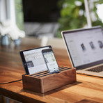 Universal Charging Station // Walnut (Medium)