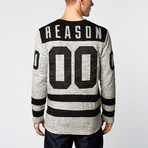 Hempstead Quilted Football Jersey // Grey (L)