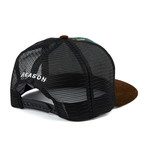 Pineapples Trucker Hat // Black