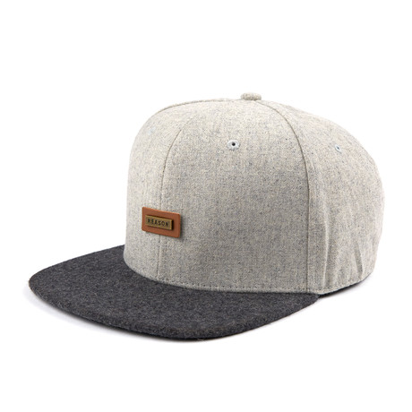 Lux Wool Basic Cap // Grey