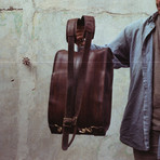 The Finn // Artisan Leather Travel Bag (Honey)