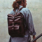 The Finn // Artisan Leather Travel Bag (Honey)