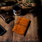 The Mowat // Pocket Notebook Cover (Café)