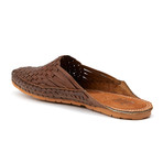 Daily Plain Stripe Sandals // Brown (UK: 11)