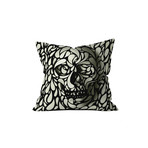 Skull 4 Throw Pillow (18" x 18")