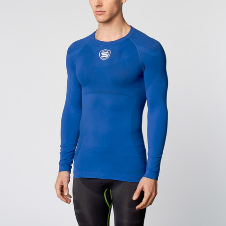 Comfort Compression Kinetic Top // Blue (S)