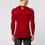 Comfort Compression Kinetic Top // Burgundy (M)