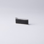 Money Clip // Black Stingray