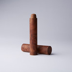 Single Cigar Tube // Carpathian Burl Wood