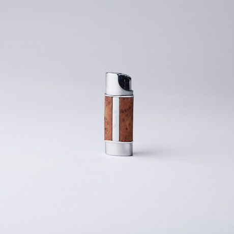 Nano Torch Lighter // Carpathian Burl Wood