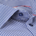 Classic Button-Up Shirt // Navy Check (US: 18R)