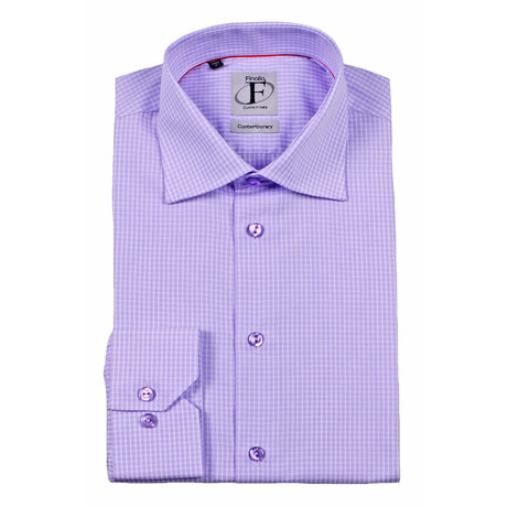 Classic Button-Up Shirt // Lavender Check (US: 15R)