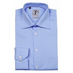 Royal Oxford Weave Button-Down Shirt // Blue (US: 17R)