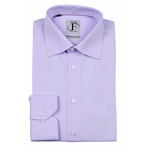 Textured Button-Down Shirt // Lavender (US: 18R)