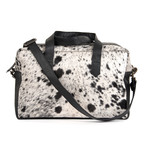 Kenta Cowhide Leather Overnight Bag
