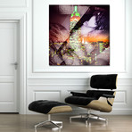 City That Never Sleeps (12"L x 12”H)