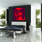 1968 Red (12"W x 12"H x 1.5"D)