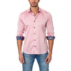 Jared Lang // TOM Button-Up // Salmon (3XL)