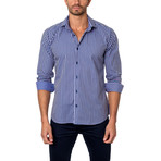 THOMAS Button-Up // Purple + Pink (L)