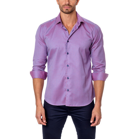 Thomas Button-Up // Purple (S)