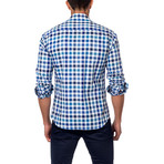 THOMAS Button-Up // Blue Check (S)