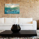 Glitter On The Water (24"W x 16"L x 1.5"D)