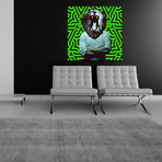 Heart Of A Lion (12"L x 12”H)