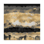 Spectrum // Gold + Black (Print // 20"W x 20"L x 0.1"D)