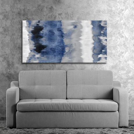 Resonate // Indigo (Print // 16"W x 32"L x 0.1"D)