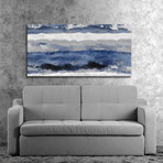 Indigo Strata (Print // 16"W x 32"L x 0.1"D)