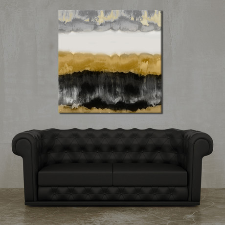 Golden Gradations (Print // 20"W x 20"L x 0.1"D)