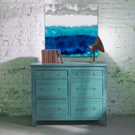 Blue Spectrum (Print // 20"W x 20"L x 0.1"D)