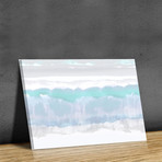 Aqua Undertones (Print // 24"W x 32"L x 0.1"D)
