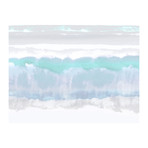 Aqua Undertones (Print // 24"W x 32"L x 0.1"D)