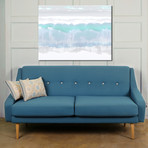 Aqua Undertones (Print // 24"W x 32"L x 0.1"D)