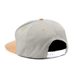 Cork Supply Co. // Snapback Hat // Grey + Black