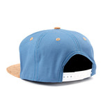 Cork Supply Co. // Snapback Hat // Blue