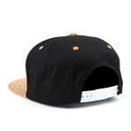 Cork Supply Co. // Snapback Hat // Black