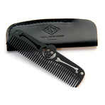 Black Out Comb + Sheath (Skull + Bones)