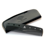 Black Out Comb + Sheath (Skull + Bones)