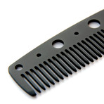 Black Out Comb (Skull + Bones)