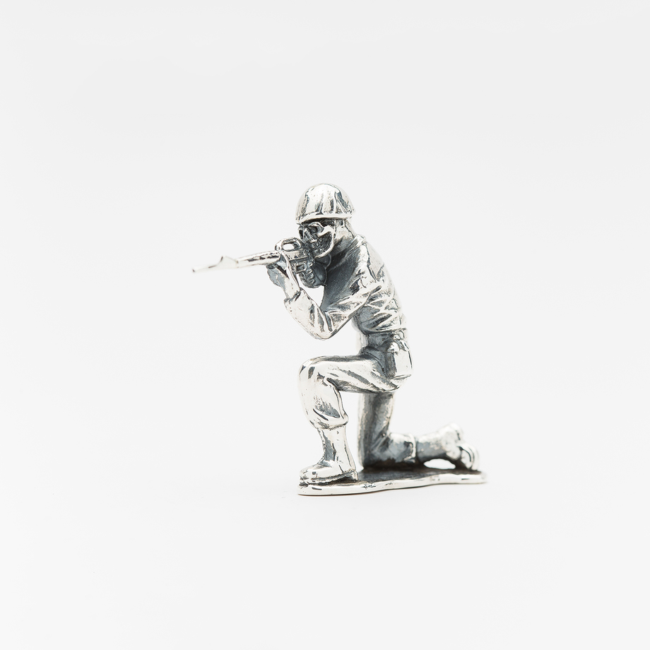 GOOD ART - Sterling Silver Army Men - Touch of Modern