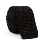 J. Lindeberg // Wool Knit Tie // Black