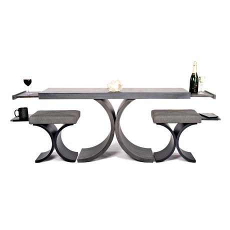 Grace Console Table + Pull Out Shelves