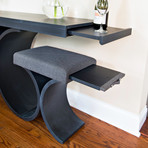 Grace Console Table + Pull Out Shelves