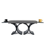 Grace Bench + Pull Out Shelves (Gray)