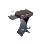 Grace Bar Stool + Pull Out Shelf